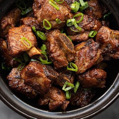  Braised Pork Ribs in Sweet Bean Sauce: Un piatto confortante dal sapore dolce e salato che scioglie letteralmente in bocca!